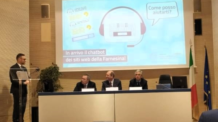 La Farnesina lancia il "Chatbot" a servizio degli italiani nel mondo