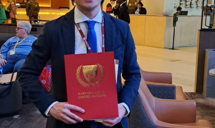 L'avventura Onu di Antonio Occhipinti, dal liceo di Enna all'Harvard University di Boston